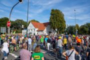 Radentscheid Bielefeld – Demo 22.9.2019 für Radschnellweg, gegen Ausbau der B 61 – Foto: Andreas Finke