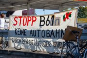 Radentscheid Bielefeld – Demo 22.9.2019 für Radschnellweg, gegen Ausbau der B 61 – Foto: Andreas Finke